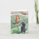 Recherche de tennis anniversaire cartes Raquette