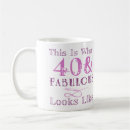 Recherche de anniversaire de 40 ans tasses Fabuleux