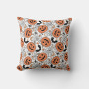 Recherche de halloween effrayant coussins Jack o' lantern