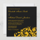 Recherche de remous de noir invitations Flourish