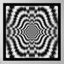 Recherche de illusion visuelle posters Noir