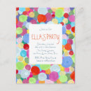 Recherche de résumé coloré invitations Conception