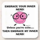 Recherche de nerd dessous de verres Drôle