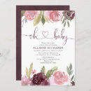 Recherche de burgundy baby shower invitations Bordeaux