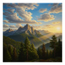 Recherche de levers soleil posters Paysage