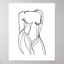 Recherche de femme silhouette posters Abstrait
