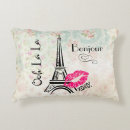 Recherche de paris vintage coussins Tour eiffel