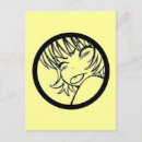 Recherche de fille manga cartes postales Drôle