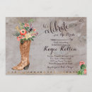 Zoek naar cowgirl bridal shower uitnodigingen Land