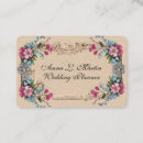 Recherche de cottage chic cartes visite Victorien