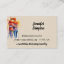 Recherche de counseling cartes visite Affaires