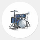 Recherche de percussions autocollants Musicien