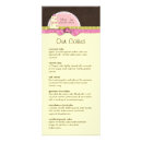 Recherche de petits gâteaux cartes publicitaires Café
