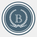 Recherche de les de la couronne autocollants Monogramme