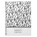 Recherche de notes de musique carnets Choeur