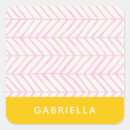 Recherche de chevron rose autocollants Mignon