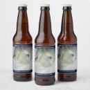 Recherche de oiseaux bière étiquettes Noël