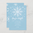 Recherche de snowflake baby shower invitations Bleu