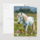 Recherche de licorne cartes postales Cheval