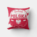Recherche de drapeau de la pologne coussins Polski