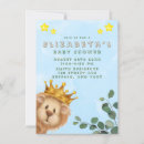 Recherche de crown baby shower invitations Aquarelle