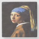 Zoek naar vermeer onderzetters Meisje