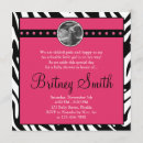 Recherche de copie de diamant invitations Zèbre