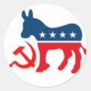 Recherche de communistes autocollants Démocrate