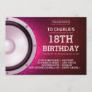 Recherche de boîte nuit cartes invitations Rose