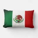 Recherche de rouge vert coussins Mexicain