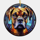 Zoek naar boxer dog ornamenten Dieren