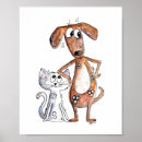 Recherche de chien gris posters Brun