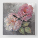 Recherche de arrière plan rose horloges Roses roses