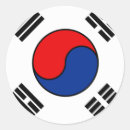 Recherche de drapeau coréen autocollants National