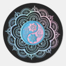 Recherche de yin yang autocollants Bleu