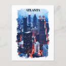 Zoek naar atlanta briefkaarten Illustratie