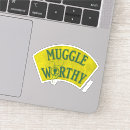 Recherche de muggles autocollants Sorcier