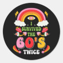 Recherche de sixties autocollants Anniversaire