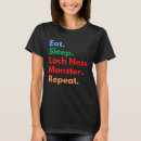 Recherche de loch ness monster tshirts Trou