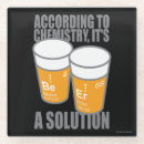 Recherche de table périodique dessous de verres Drôle