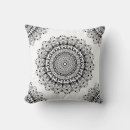 Recherche de mandalas coussins Floral