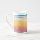 Recherche de paysage montagne tasses Bleu