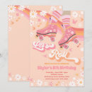 Recherche de patinage anniversaire invitations Hippie