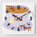 Recherche de heure pour le thé horloges Café