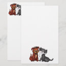 Zoek naar vriendschap briefpapier Kat