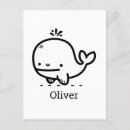 Recherche de baleine mignonne cartes postales Vie marine