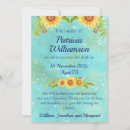 Recherche de floral funeral invitations Deuil