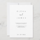 Recherche de suit invitations Noir et blanc