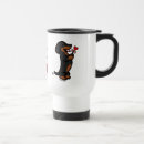 Recherche de teckel de bande dessinée tasses Doxie