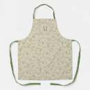 Recherche de floral crème tabliers Vintage